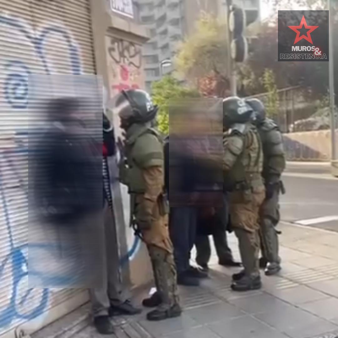 INDIGNANTE: Puntos fijos de Carabineros de Chile hostigan diariamente a estudiantes